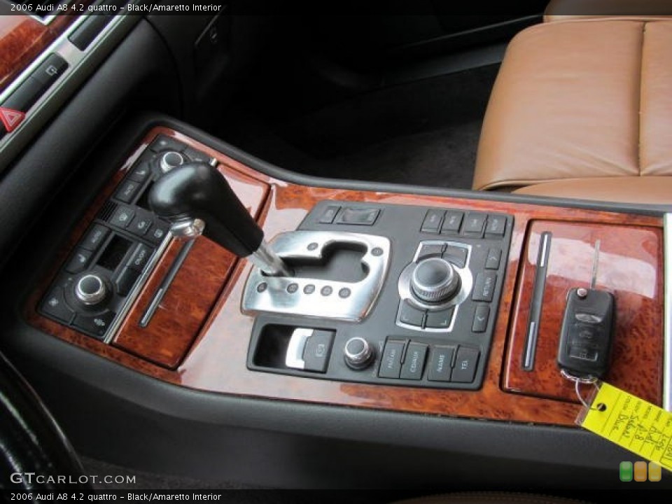 Black/Amaretto Interior Controls for the 2006 Audi A8 4.2 quattro #73251963