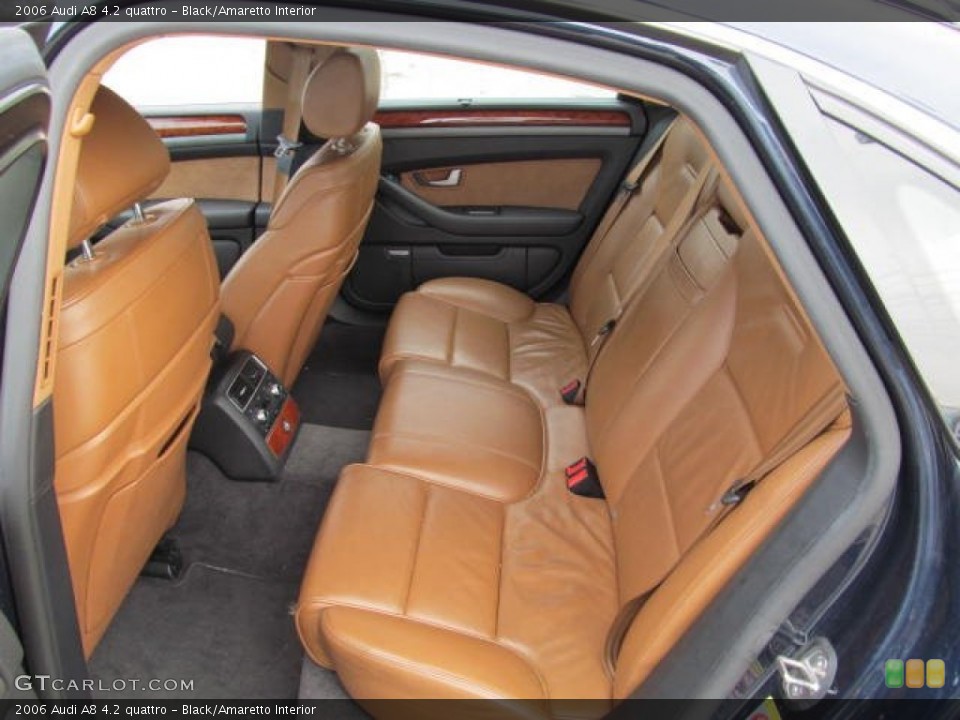 Black/Amaretto Interior Rear Seat for the 2006 Audi A8 4.2 quattro #73251987