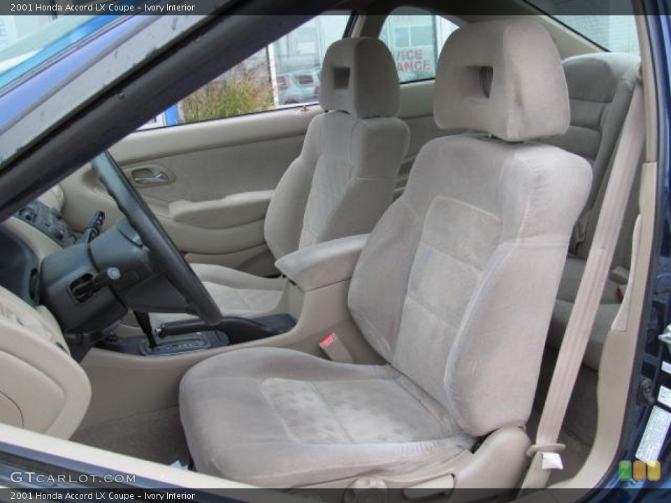 Ivory Interior Front Seat for the 2001 Honda Accord LX Coupe #73253675