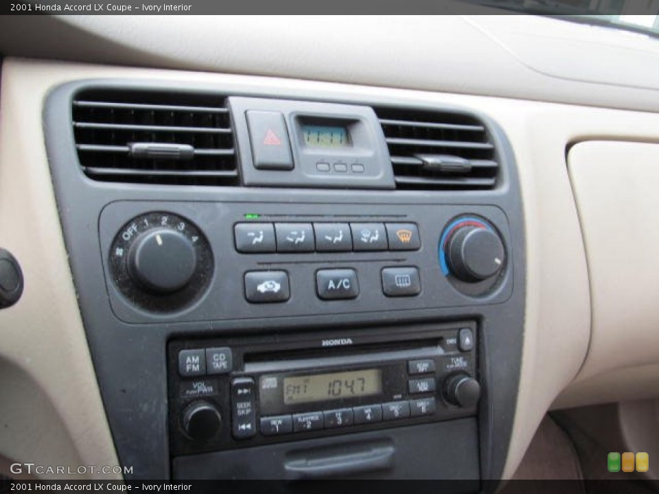 Ivory Interior Controls for the 2001 Honda Accord LX Coupe #73253768