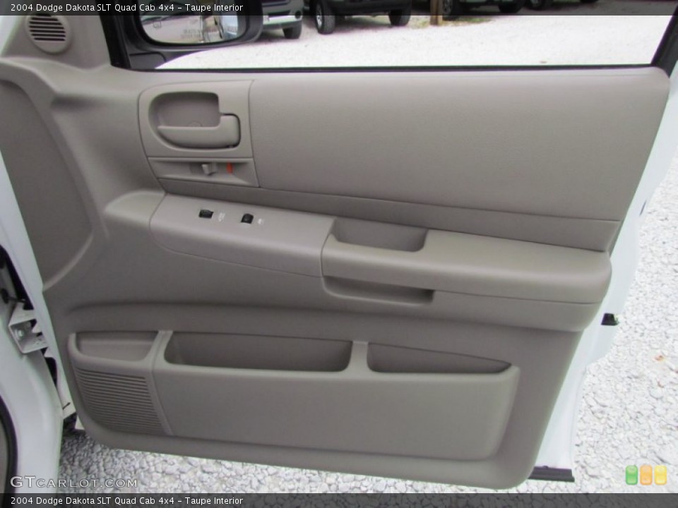 Taupe Interior Door Panel for the 2004 Dodge Dakota SLT Quad Cab 4x4 #73255521