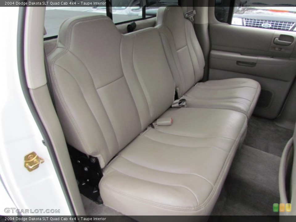 Taupe Interior Rear Seat for the 2004 Dodge Dakota SLT Quad Cab 4x4 #73255585