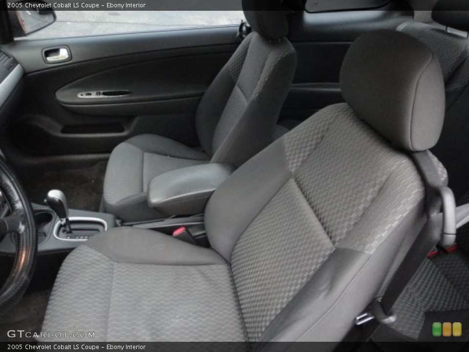 Ebony Interior Photo for the 2005 Chevrolet Cobalt LS Coupe #73255907