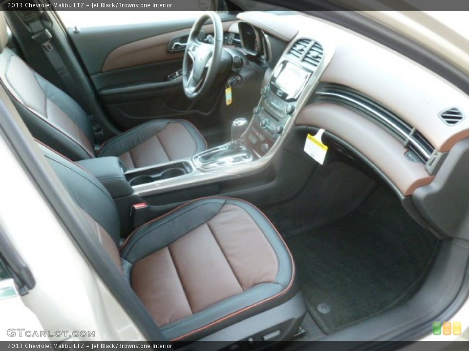 Jet Black/Brownstone Interior Photo for the 2013 Chevrolet Malibu LTZ #73257891