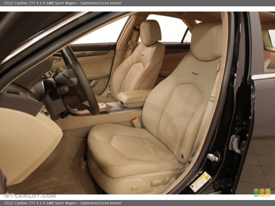Cashmere/Cocoa Interior Photo for the 2012 Cadillac CTS 4 3.6 AWD Sport Wagon #73265520