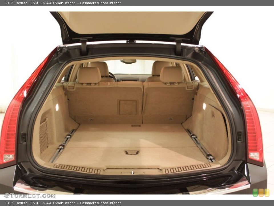 Cashmere/Cocoa Interior Trunk for the 2012 Cadillac CTS 4 3.6 AWD Sport Wagon #73265822
