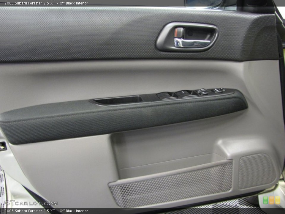 Off Black Interior Door Panel for the 2005 Subaru Forester 2.5 XT #73267578