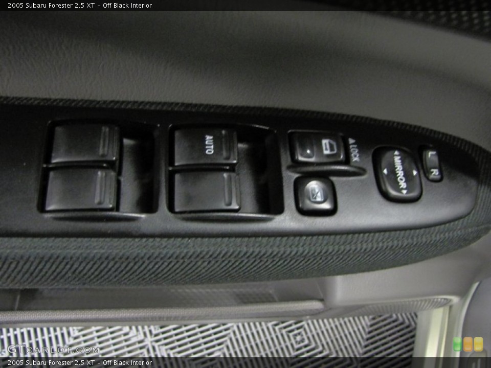 Off Black Interior Controls for the 2005 Subaru Forester 2.5 XT #73267599