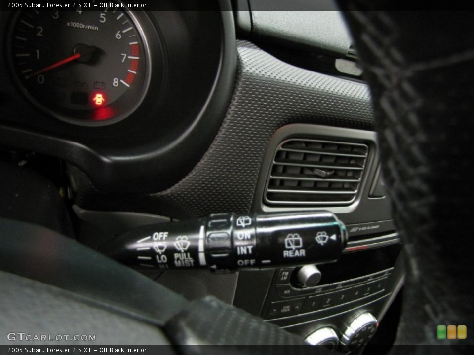 Off Black Interior Controls for the 2005 Subaru Forester 2.5 XT #73267737