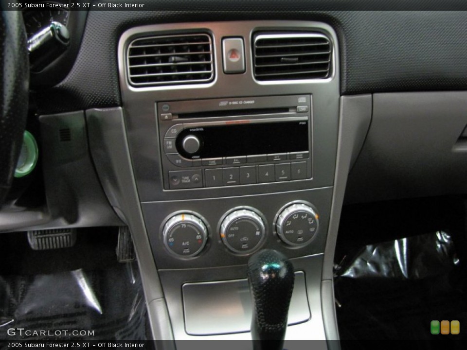 Off Black Interior Controls for the 2005 Subaru Forester 2.5 XT #73267815