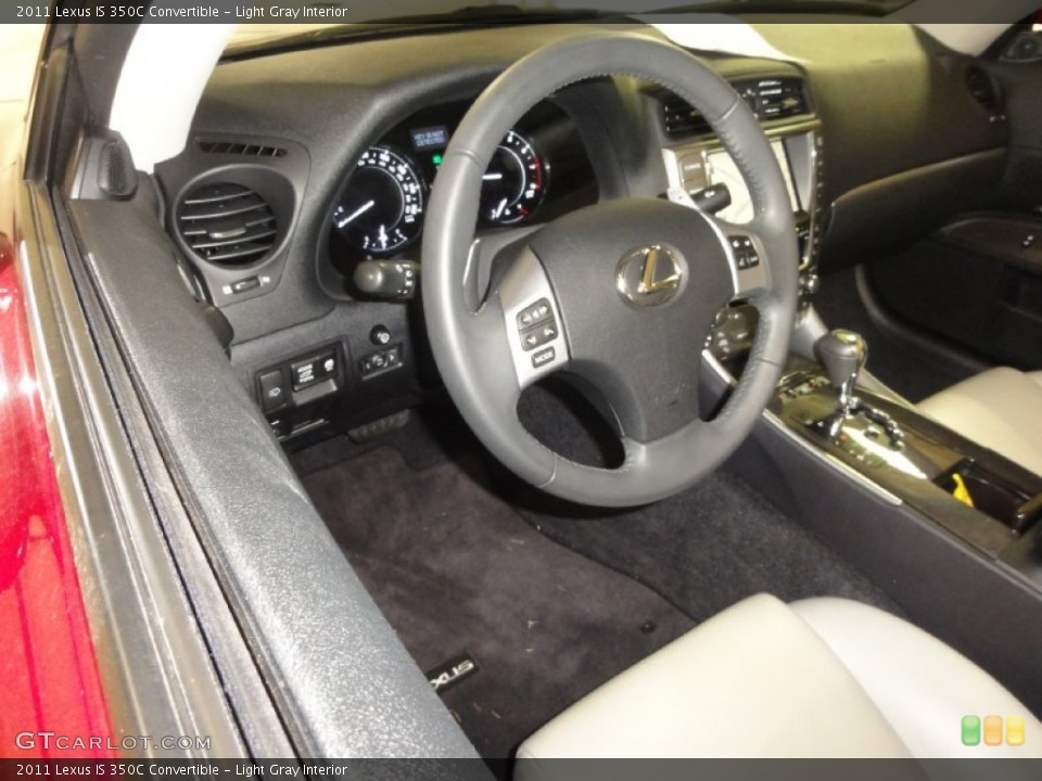 Light Gray Interior Photo for the 2011 Lexus IS 350C Convertible #73268556