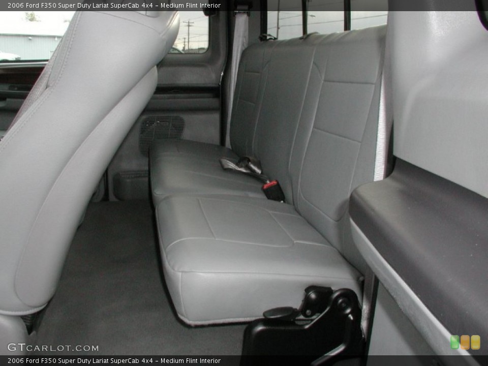 Medium Flint Interior Rear Seat for the 2006 Ford F350 Super Duty Lariat SuperCab 4x4 #73268860