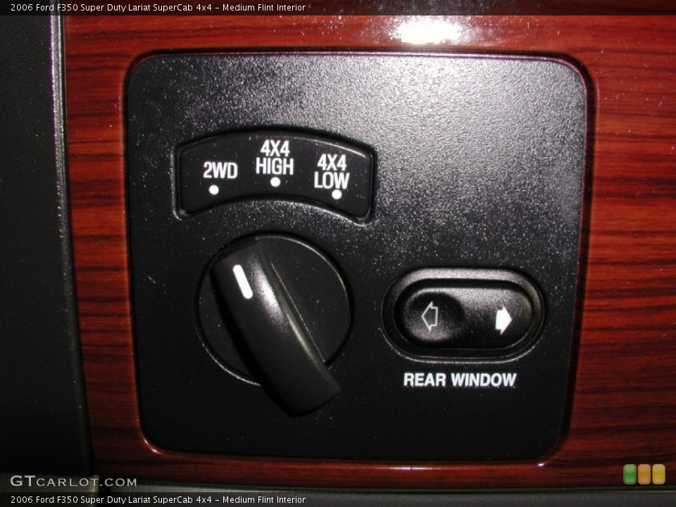 Medium Flint Interior Controls for the 2006 Ford F350 Super Duty Lariat SuperCab 4x4 #73269468