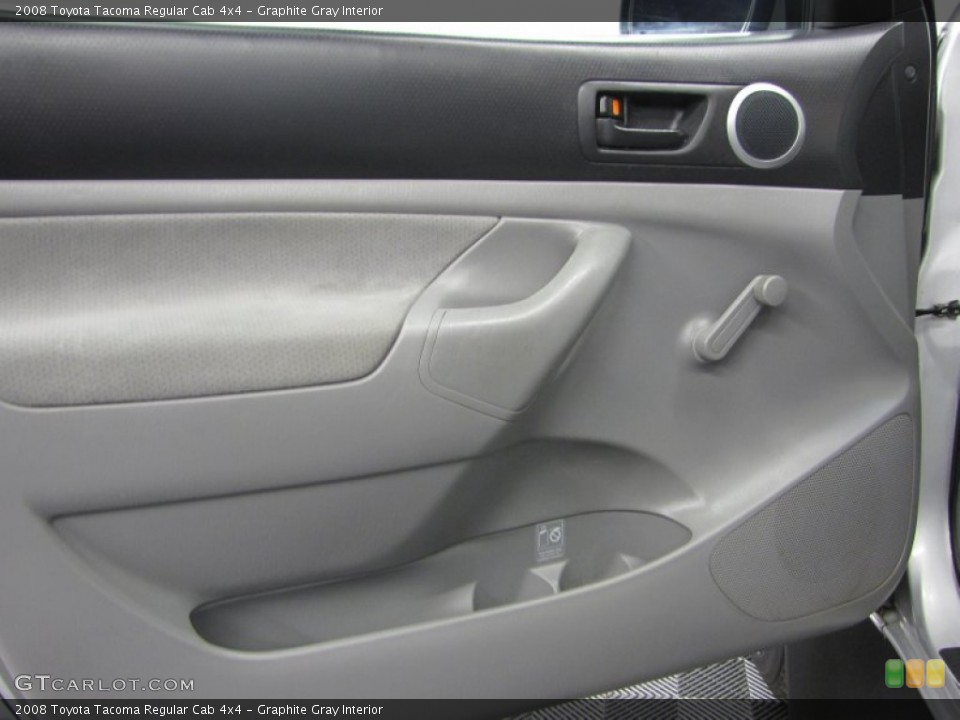 Graphite Gray Interior Door Panel for the 2008 Toyota Tacoma Regular Cab 4x4 #73271713