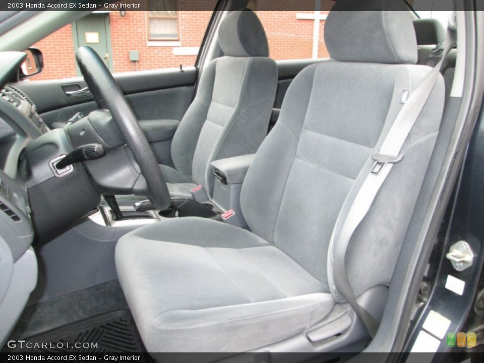Gray Interior Front Seat for the 2003 Honda Accord EX Sedan #73271724