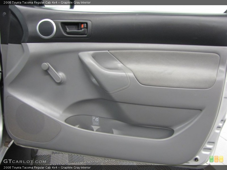 Graphite Gray Interior Door Panel for the 2008 Toyota Tacoma Regular Cab 4x4 #73271729