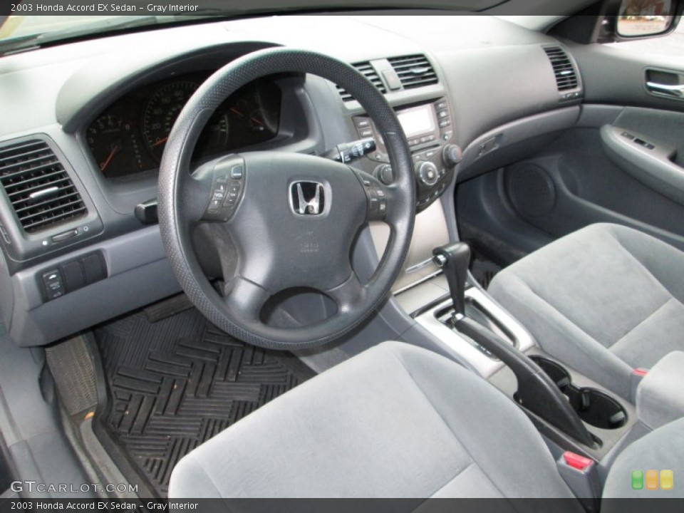 Gray Interior Prime Interior for the 2003 Honda Accord EX Sedan #73271760