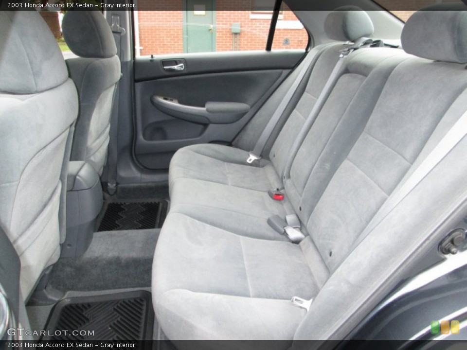 Gray Interior Rear Seat for the 2003 Honda Accord EX Sedan #73271796