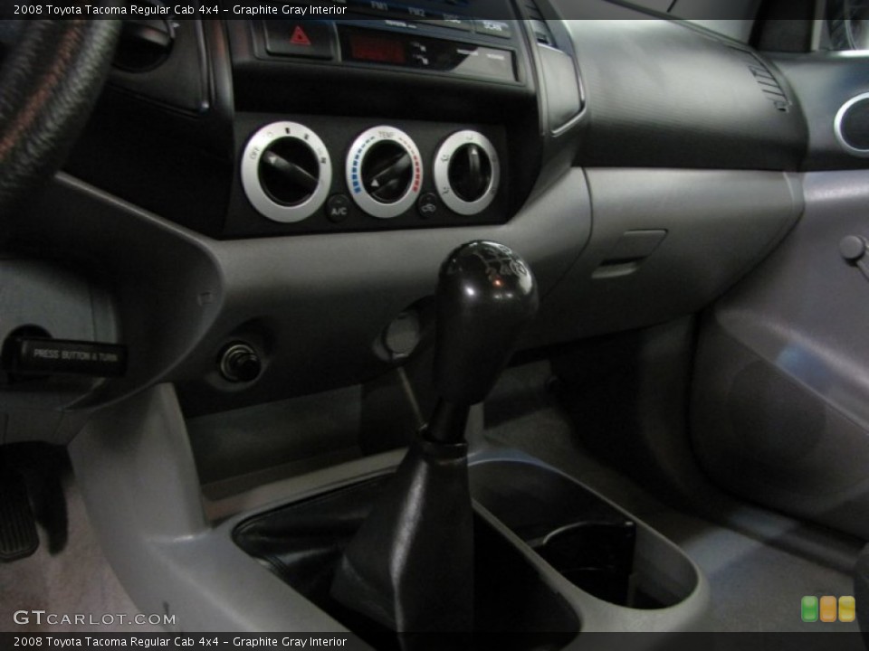 Graphite Gray Interior Transmission for the 2008 Toyota Tacoma Regular Cab 4x4 #73271853