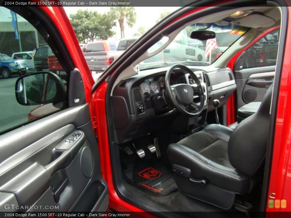 Dark Slate Gray Interior Photo for the 2004 Dodge Ram 1500 SRT-10 Regular Cab #73273344