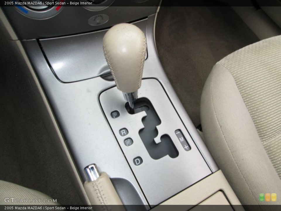 Beige Interior Transmission for the 2005 Mazda MAZDA6 i Sport Sedan #73274028