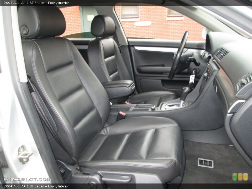Ebony Interior Photo for the 2004 Audi A4 1.8T Sedan #73275123