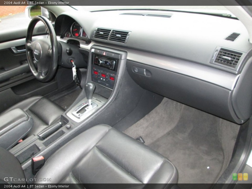 Ebony Interior Dashboard for the 2004 Audi A4 1.8T Sedan #73275159
