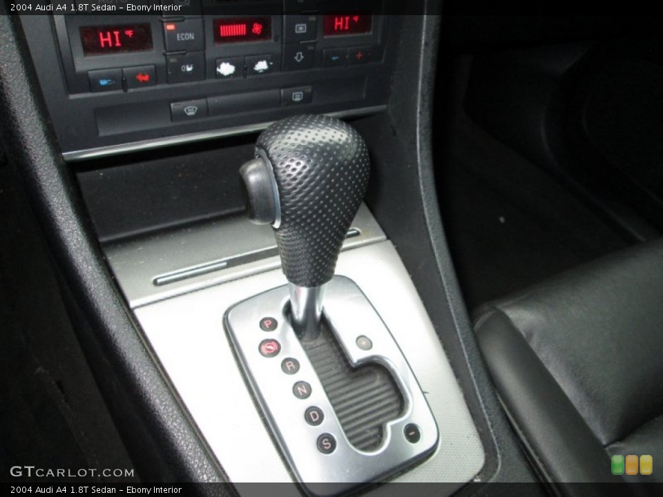 Ebony Interior Transmission for the 2004 Audi A4 1.8T Sedan #73275249