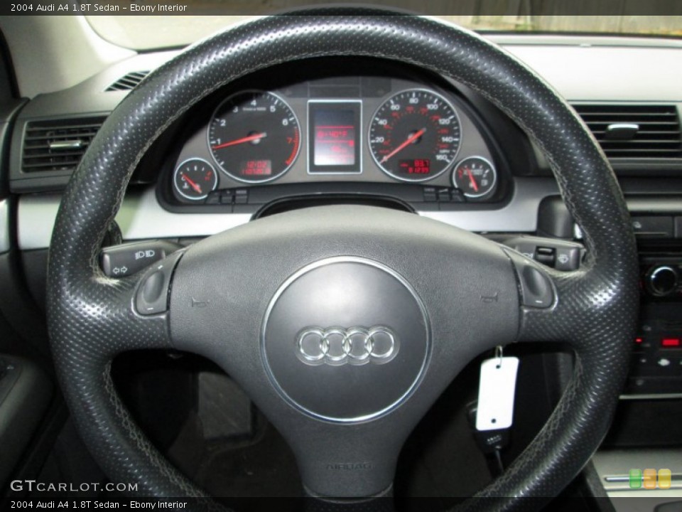 Ebony Interior Steering Wheel for the 2004 Audi A4 1.8T Sedan #73275267