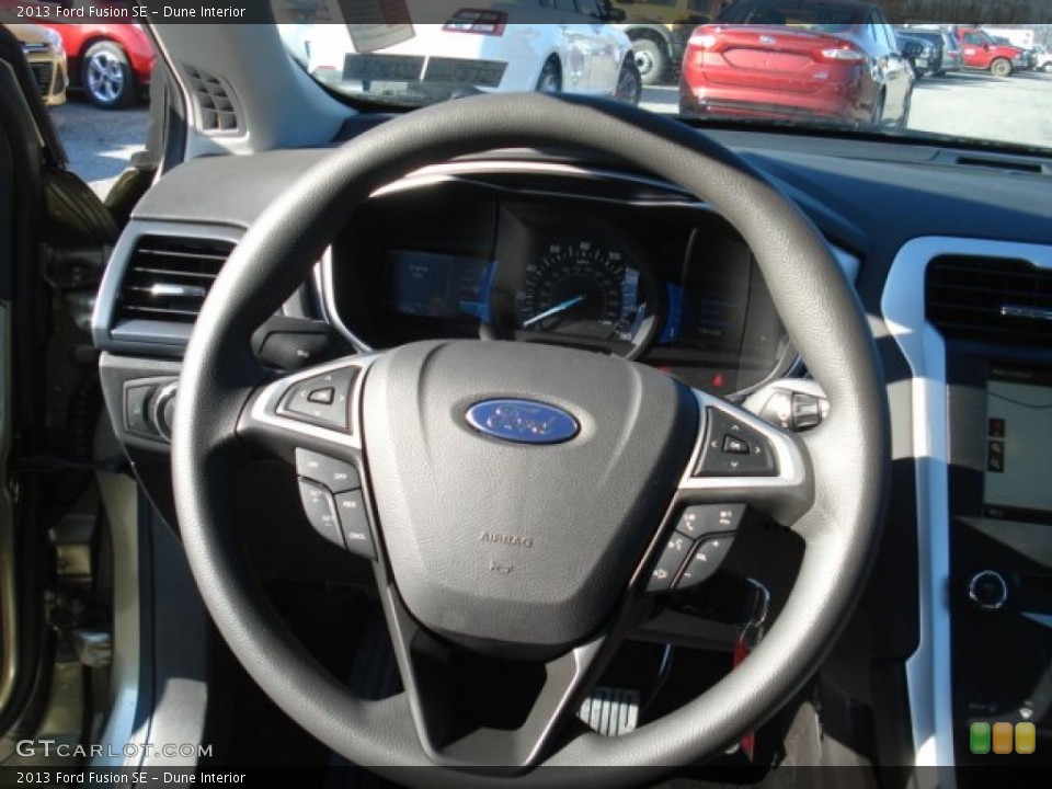 Dune Interior Steering Wheel for the 2013 Ford Fusion SE #73276452
