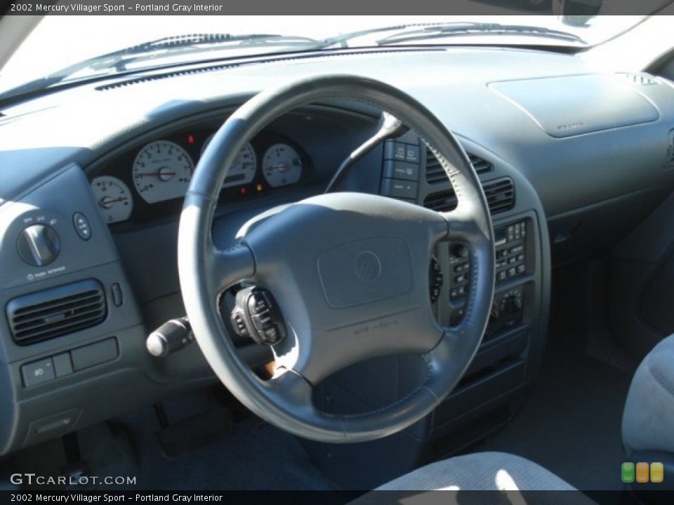Portland Gray Interior Steering Wheel for the 2002 Mercury Villager Sport #73277860