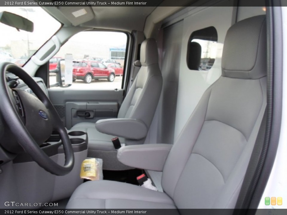 Medium Flint Interior Photo for the 2012 Ford E Series Cutaway E350 Commercial Utility Truck #73278639