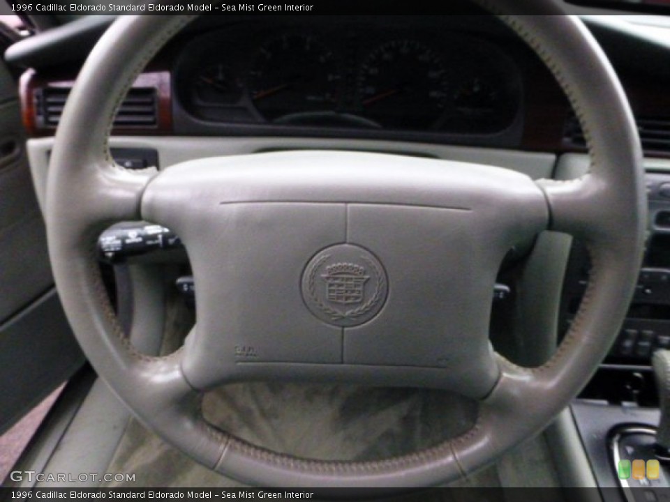 Sea Mist Green Interior Steering Wheel for the 1996 Cadillac Eldorado  #73279815