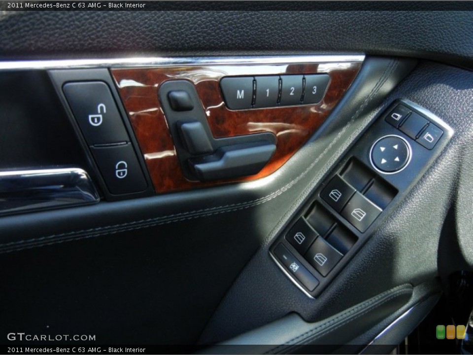 Black Interior Controls for the 2011 Mercedes-Benz C 63 AMG #73279885