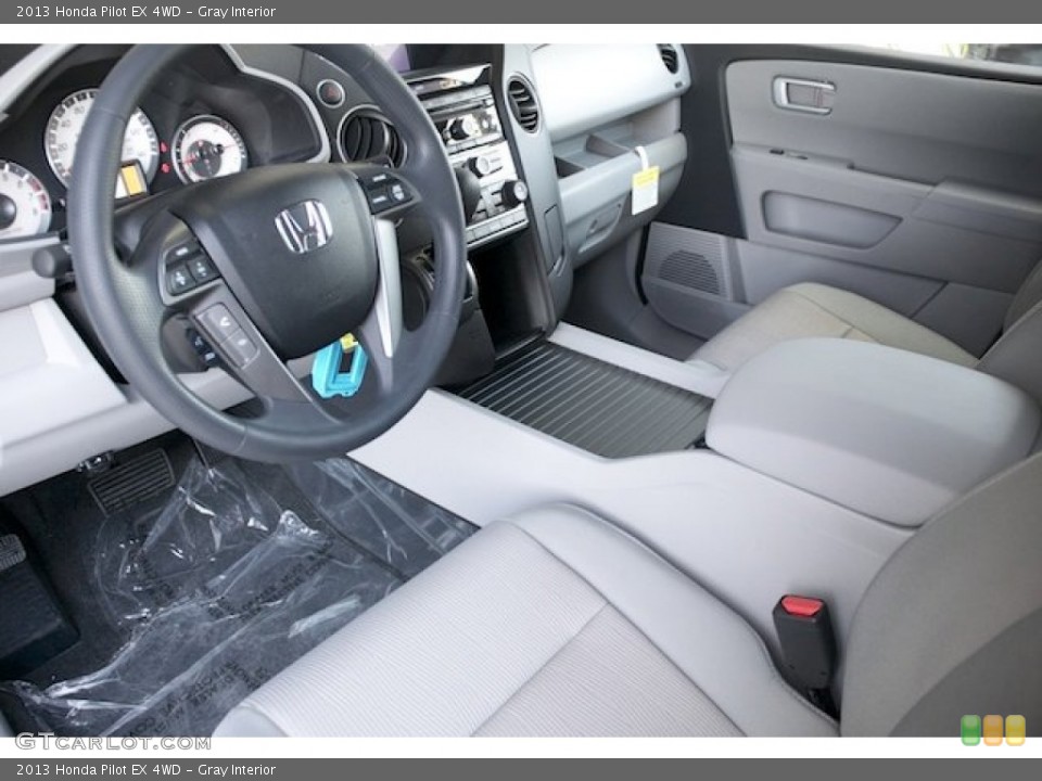 Gray Interior Prime Interior for the 2013 Honda Pilot EX 4WD #73281321