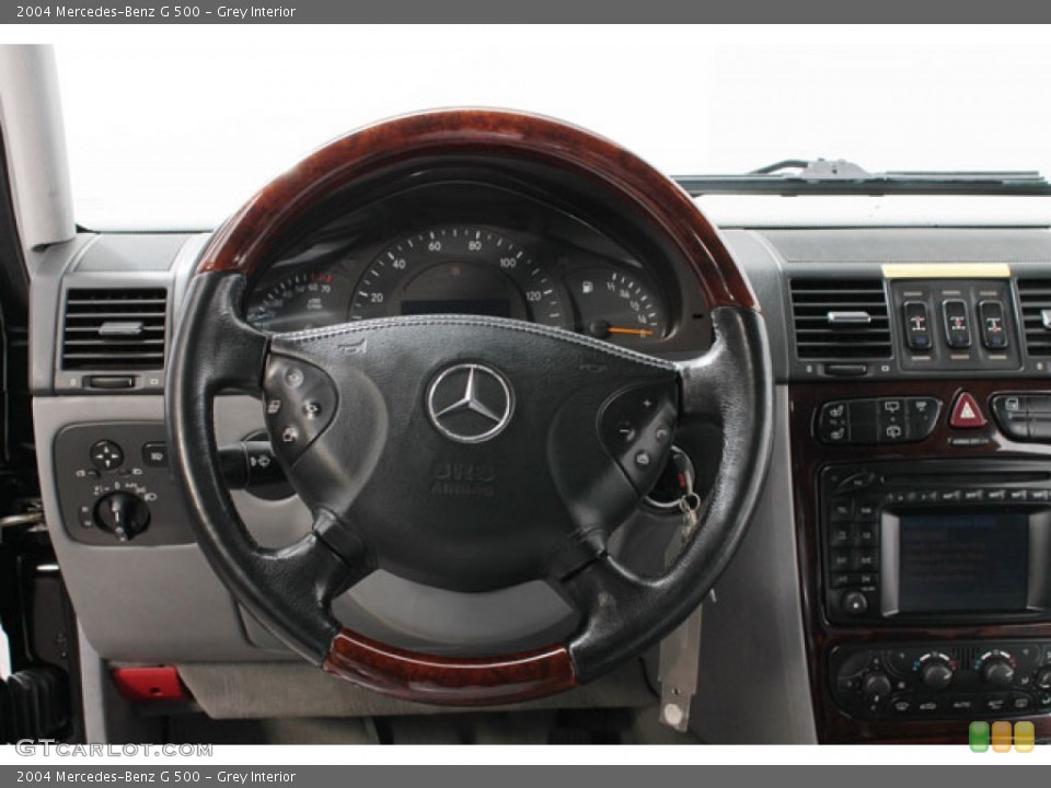 Grey Interior Steering Wheel for the 2004 Mercedes-Benz G 500 #73281438