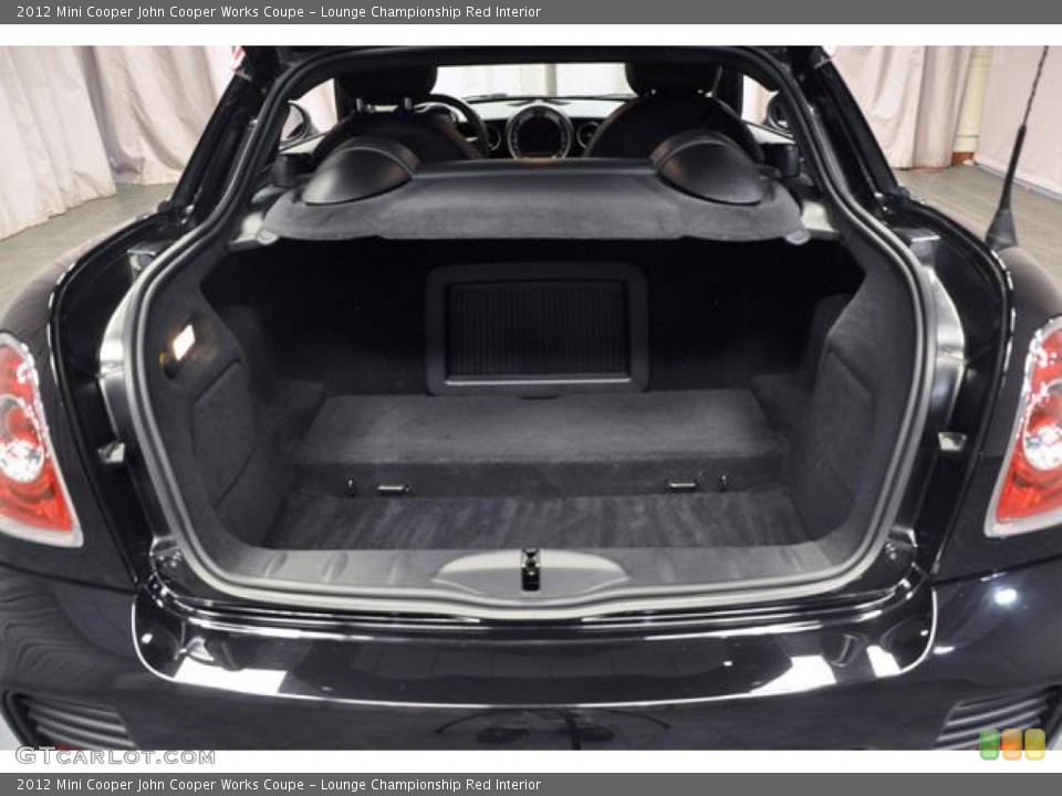 Lounge Championship Red Interior Trunk for the 2012 Mini Cooper John Cooper Works Coupe #73284750
