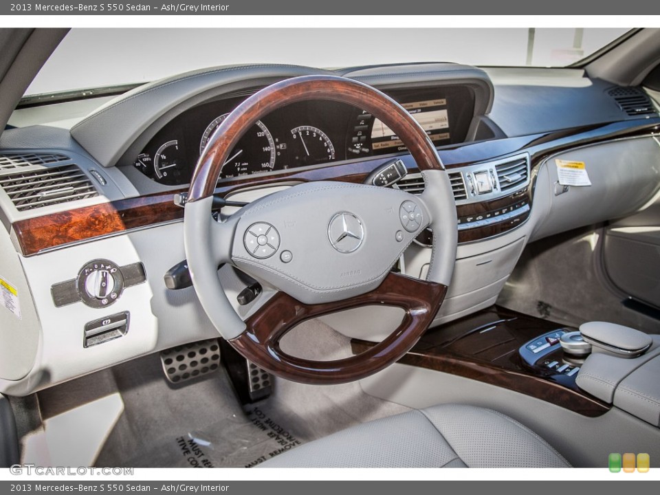 Ash/Grey Interior Dashboard for the 2013 Mercedes-Benz S 550 Sedan #73285545