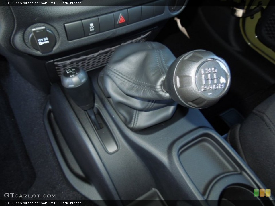 Black Interior Transmission for the 2013 Jeep Wrangler Sport 4x4 #73291794