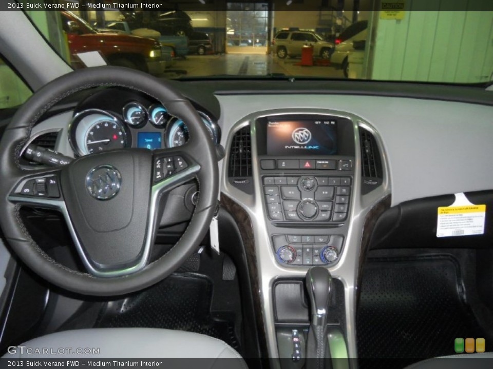Medium Titanium Interior Dashboard for the 2013 Buick Verano FWD #73291824