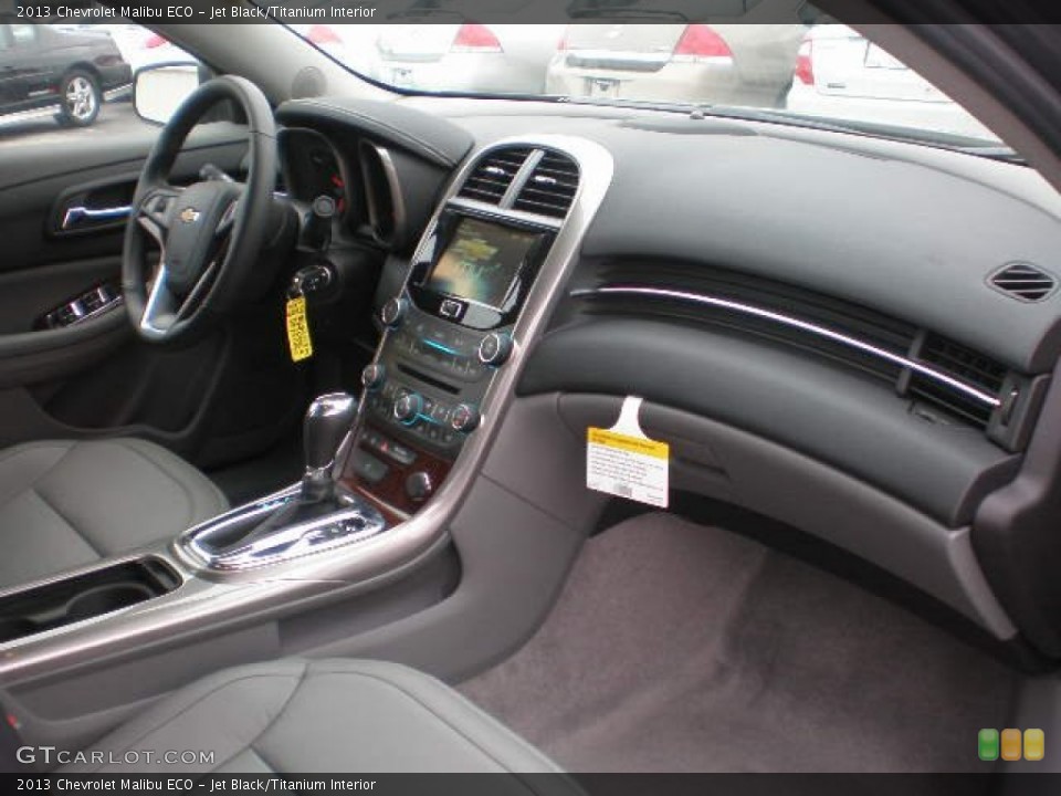 Jet Black/Titanium Interior Photo for the 2013 Chevrolet Malibu ECO #73294564