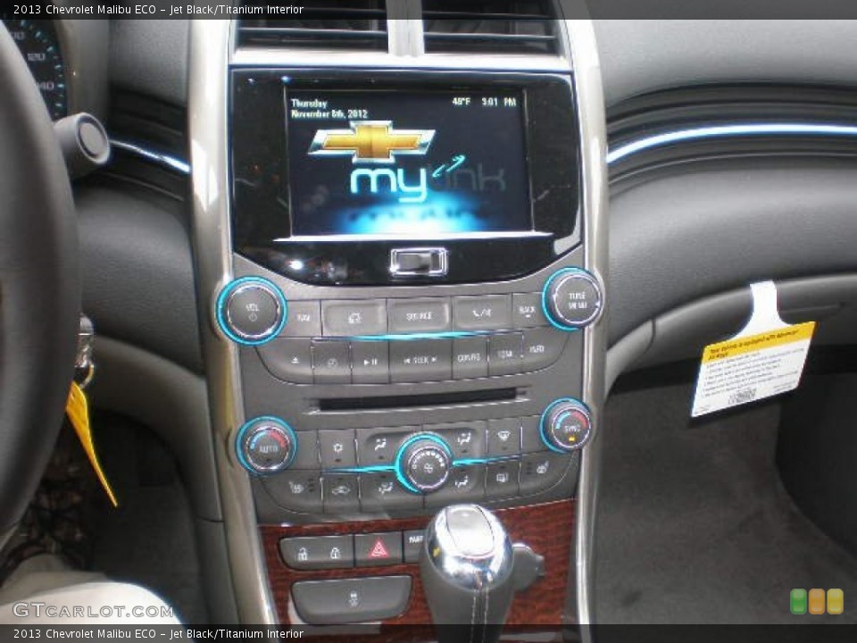 Jet Black/Titanium Interior Controls for the 2013 Chevrolet Malibu ECO #73294632