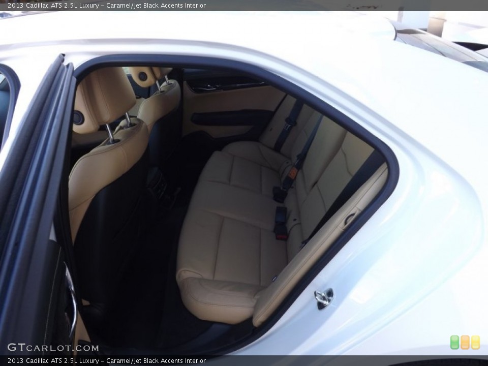 Caramel/Jet Black Accents Interior Rear Seat for the 2013 Cadillac ATS 2.5L Luxury #73296489