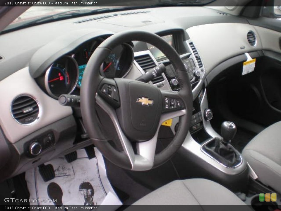 Medium Titanium Interior Photo for the 2013 Chevrolet Cruze ECO #73297443