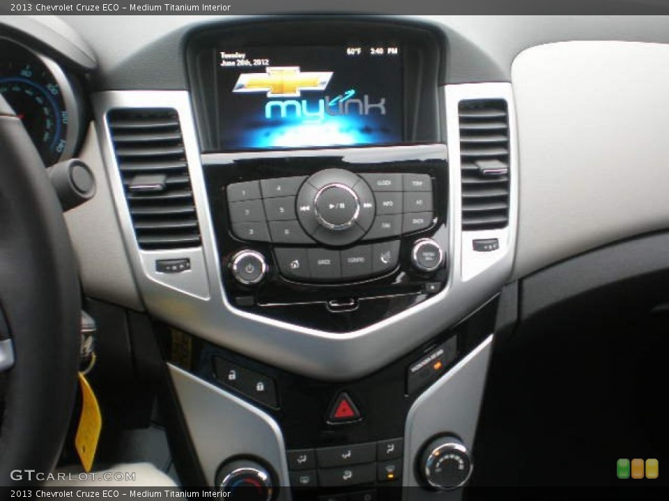 Medium Titanium Interior Controls for the 2013 Chevrolet Cruze ECO #73297656