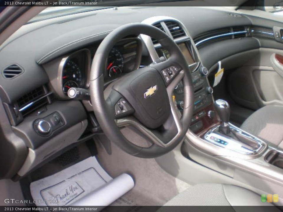 Jet Black/Titanium Interior Prime Interior for the 2013 Chevrolet Malibu LT #73298049