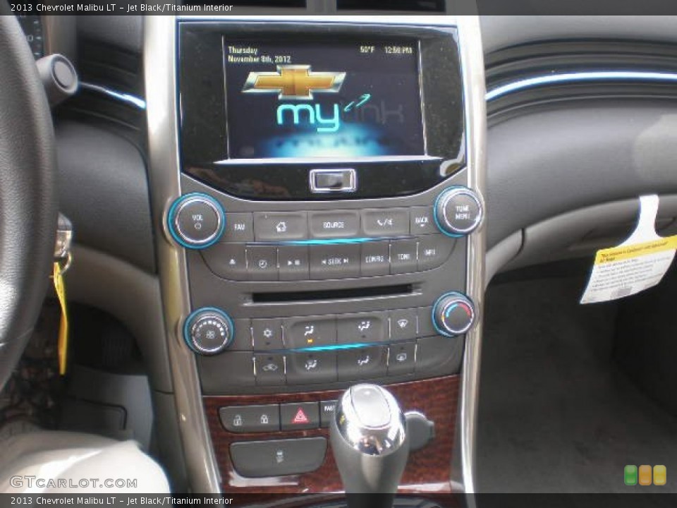 Jet Black/Titanium Interior Controls for the 2013 Chevrolet Malibu LT #73298248