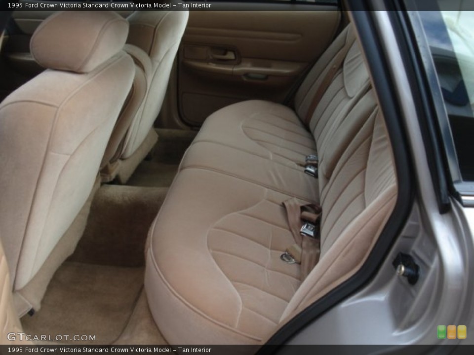 Tan 1995 Ford Crown Victoria Interiors