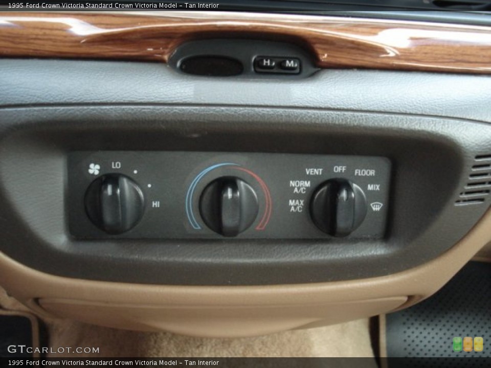 Tan Interior Controls for the 1995 Ford Crown Victoria  #73299812