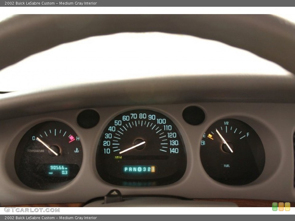 Medium Gray Interior Gauges for the 2002 Buick LeSabre Custom #73301693